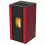 Elane 9.0 - Stufa a pellet da 8.5 Kw rosso