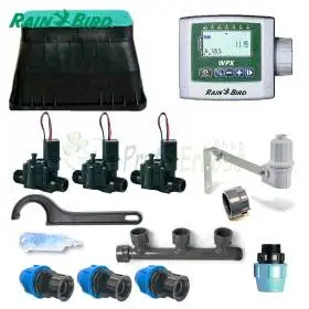 Kit de riego, Rain Bird 3 zona 9V Rain Bird - 1
