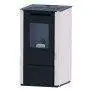 Vania 9.5 kW white pellet stove