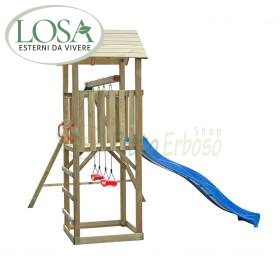 Torre Singola - Gioco per bambini Losa Esterni da Vivere - 1