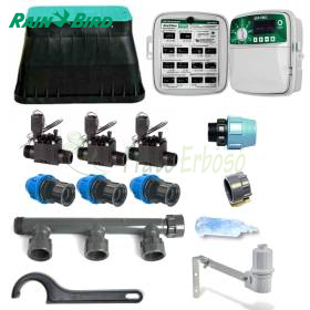 KI-RB-3Z24E - Kit de riego Rain Bird de 3 zonas y 24 V
