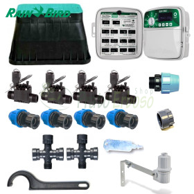 KI-RB-4Z24E - Kit ujitjeje 24V me 4 zona Rain Bird