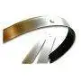 Borde Corten H100 entrelazado simple de 20 m con clavijas Mat - 1