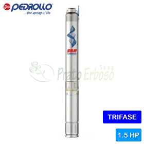 3SR 1/62 - 1.5 HP three-phase submersible electric pump Pedrollo - 1
