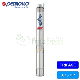 3SR 4/12 - 0.75 HP three-phase submersible electric pump Pedrollo - 1