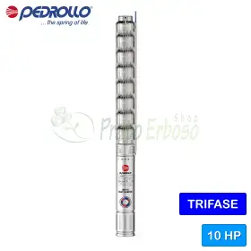 Dreiphasige elektrische Tauchpumpe 4HR 18/30 - PD - 10 PS Pedrollo - 1