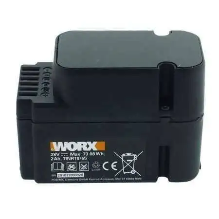 WA 3225 - 28 V 2 Ah lithium battery Worx - 1