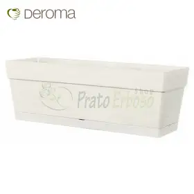 CASSETTA SAVE R blanc - Vase cassette blanc 49 cm Deroma - 1