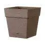 QUADRO SAVE R Kamel - 17 cm quadratische Vase Kamel Deroma - 1
