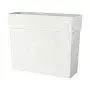 Like Fence - Vaso a cassetta da 78 cm bianco