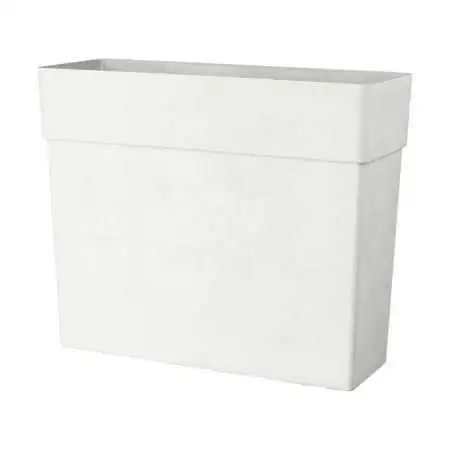 FENCE LIKE R white - vaza cutie alba de 78 cm Deroma - 1