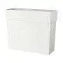 FENCE LIKE R white - vaza cutie alba de 78 cm Deroma - 1